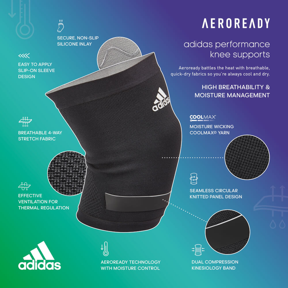 ซัพพอร์ทหัวเข่า Performance Climacool ADIDAS ADSU-13323-NL ไซส์ L